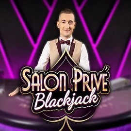 Blackjack Salon Privé slot visual from Ezugi available on casinofridays.eu
