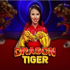 Dragon Tiger (Live) online game logo by Pragmatic Play on casinofridays.eu