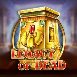 Legacy of Dead logo by Play'n GO at Casino FridayLegacy of Dead