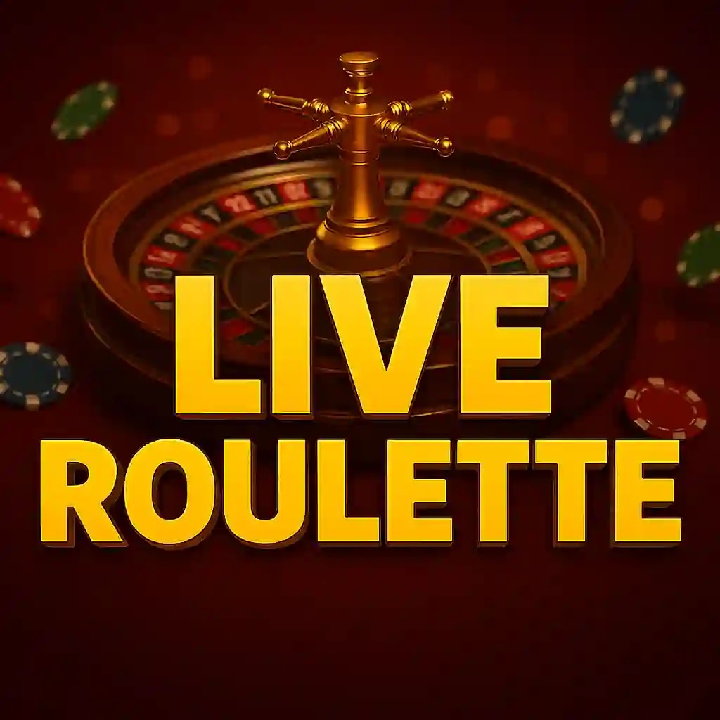 Official Live Casino logo: Live Roulette by Evolution at Casino Friday
