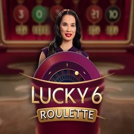 Live Casino logo of Lucky 6 Roulette from Pragmatic Play at Casino Friday