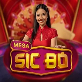 Official Live Casino logo: Mega Sic Bo by Pragmatic Play at Casino Friday