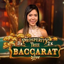 Prosperity Tree Baccarat by Evolution, showcased at casinofridays.eu – game logo