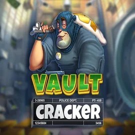 Logo of Vault Cracker from Red Tiger Gaming at Casino Friday