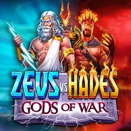 Zeus vs Hades: Gods of War logo by Pragmatic Play Casino Friday